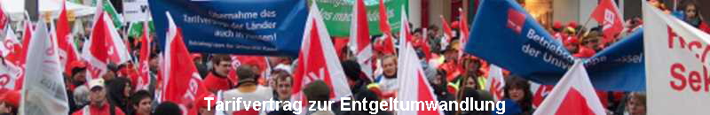 Tarifvertrag zur Entgeltumwandlung